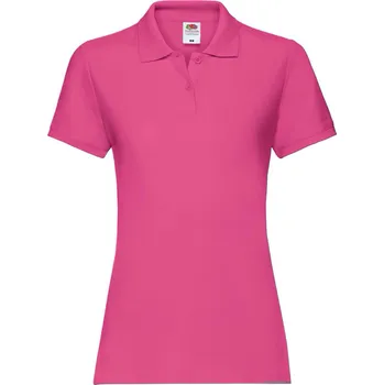 Fruties Dámské tričko s límečkem Ulban fuschiová S