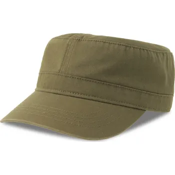 Pracovní přilba Atlantis Headwear Kšiltovka Uniform-S, vojenská COT33028855099-olive Olivová UNI