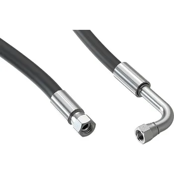 Příslušenství ke karavanu LPG plnící hadice CAMPKO 67R-01 - zahnutá 90° - 75cm