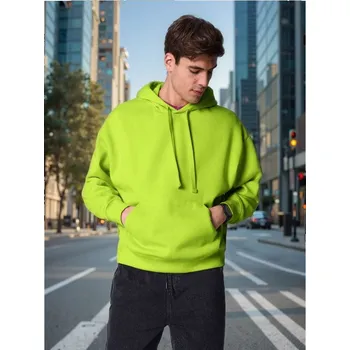 Pánská mikina Sinsay - Mikina comfort - neonová - 9846I-71X - 9846I-71X-L