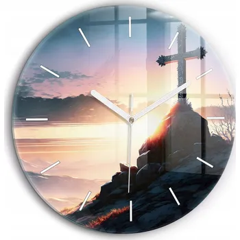 Hodiny Nástěnné hodiny SacroArte, vícebarevné, 60 cm