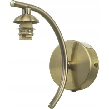 Nástěnné svítidlo Nástěnné svítidlo Nakita, mosazná patice v antik stylu