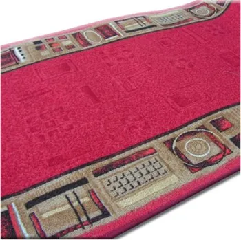 Koberec Protiskluzový běhoun JENA bordo