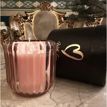 Svíčka Sójová svíčka přírodní Namlouvání - jeden večer nikdy nestačí 180 g vosku