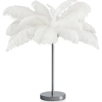 Stojací lampa Dekorační lampa FERI 6 02 bílá / stříbrná