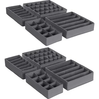 Koš na prádlo Set organizérů na prádlo RUS08GY (8 ks)