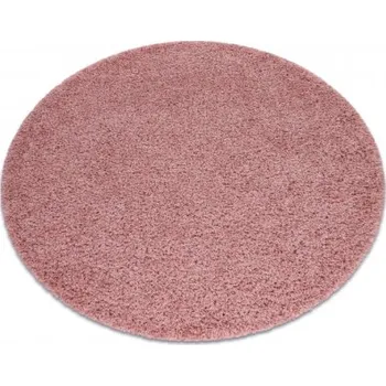Koberec Koberec SOFFI kruh shaggy růžový