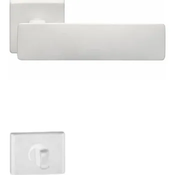 Dveřní kování Cobra dveřní kování SPRING-S WC bílá