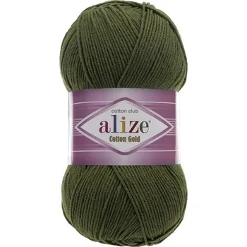 Příze Příze Cotton Gold, 029, khaki