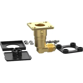 Příslušenství ke karavanu Tankovací ventil CAMPKO W21,8 x 1/14 k plnitelným LPG lahvím - zahnutý 90°