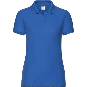 Dámské tričko Fruties Dámské tričko s límečkem Platur nebesky modrá S