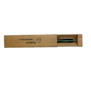 DCH Kovová propiska ONDRA se jménem Varianta: Propiska + papírová krabička