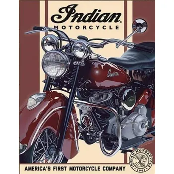 Plechová cedule Plechová cedule motorka Indian 1948 Chief