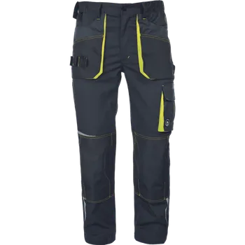 montérky CERVA Kalhoty EMERTON STRETCH do pasu 0352013164048 48 Černá/žlutá