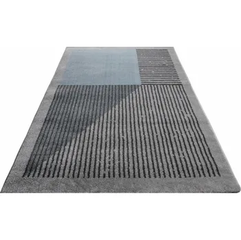 Koberec Koberec LARA šedý / modrý