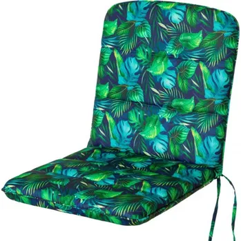 Polštář Polštář na zahradní židli ALBA modré listí