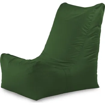 Sedací pytel Moderní křeslo DISTINTO tmavě zelené (OUTDOOR)