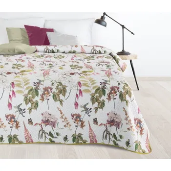 Přehoz na lůžko Přehoz ROSA D91 bílý