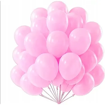 Balónek Sada balónků, světle růžová, 30 cm, 100 ks