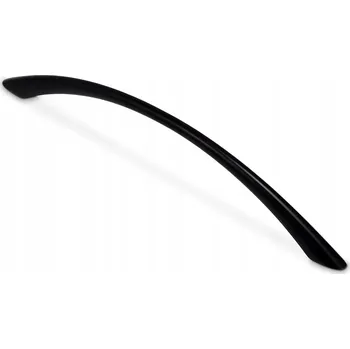 Nábytkové kování Nábytková úchytka klasická černá matná 15 x 0,7 x 2,3 cm