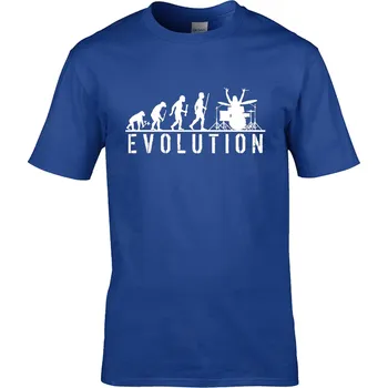 Pánské tričko Tričko Evoluce bubeníků | Rock Druh: Dětské, Barva: Khaki, Velikost: XL