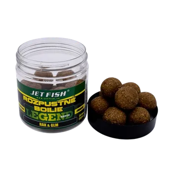 JetFish Jet Fish Legend Range Rozpustné boilie RAK GLM 24mm 250ml