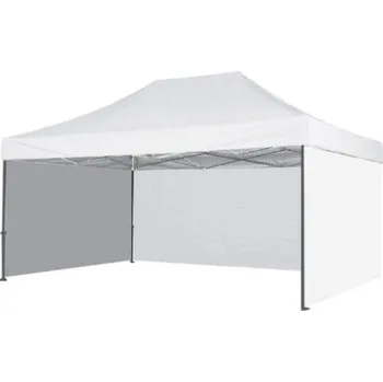 Zahradní altán JAKS Nůžkový stan profi 3 x 4,5 m bílý