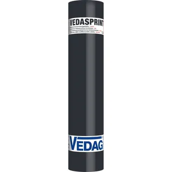 Hydroizolace Pás asfaltový Vedasprint Icopal červená 7,5 m²/balení – tloušťka 4,2 mm