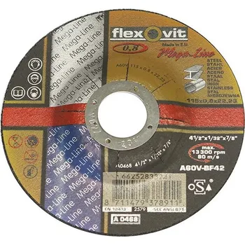 Řezný kotouč Kotouč řezný nerez Flexovit 115×0,8 mm