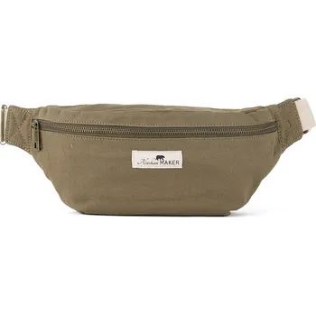 Ledvinka Alaskan Maker Velká plátěná crossbody ledvinka Swing khaki 1,75l