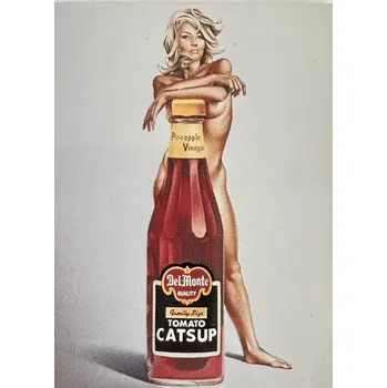 Dekorativní magnet Magnet na ledničku Sexy žena - Tomato Catsup