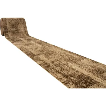 Koberec Běhoun Mira 24007/120 hnědý / béžový / krémový