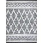 Koberec MOROC Romby 22297 EKO SIZAL - šedý / krém