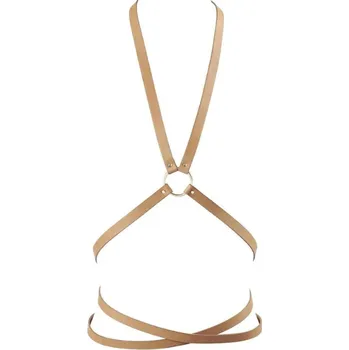 Bijoux Indiscrets MAZE Multi-Way Harness hnědý hnědá