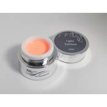 NL nails professional UV, LED barevný gel LIGHT SALMON 5ml