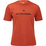Active Rebel ACTIVE REBEL Laslo Pán.tričko, hrudní potisk 100% PES - 0 - oranžová - XL