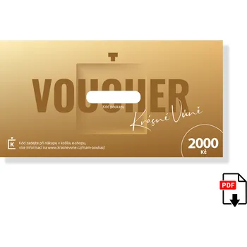 Dámský parfém Dárkový poukaz - 2000 Kč (PDF)