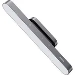 Nabíjecí magnetická stolní LED lampa Baseus s plynulým stmíváním šedá