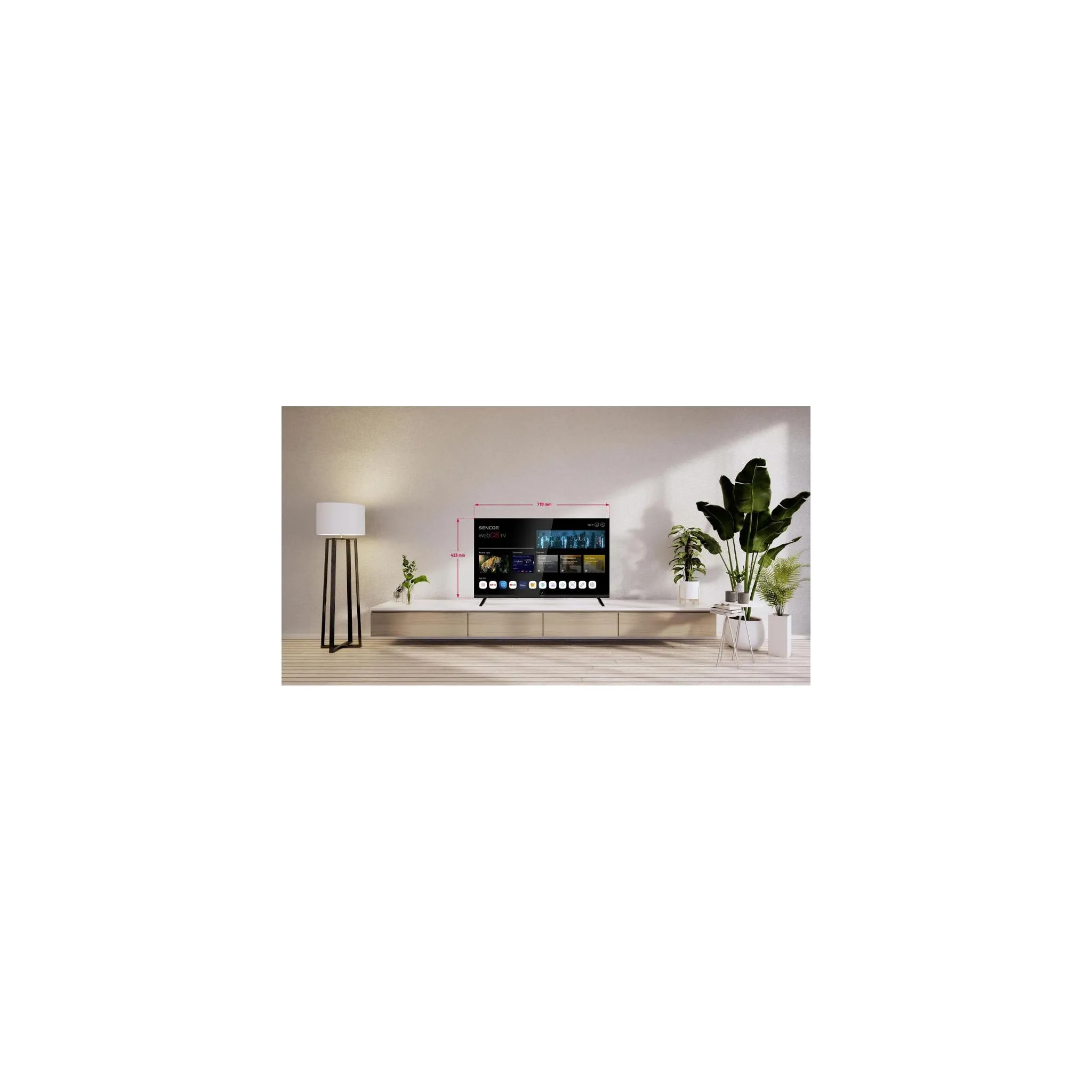 Fotografie 8 - Televizor Sencor 32" LED (SLE 32S803B)