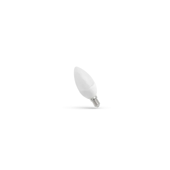 Žárovka LED svíce E-14 230V 8W teplá bílá 3000K (žluté světlo) WOJ+14220