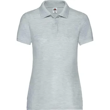 Dámské tričko Fruties Dámské tričko s límečkem Platur vřesová šedá M