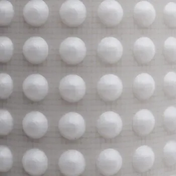 Stavební fólie Fólie nopová Guttabeta S výška nopu 8 mm tloušťka fólie 0,5 mm bílá – 2×10 m