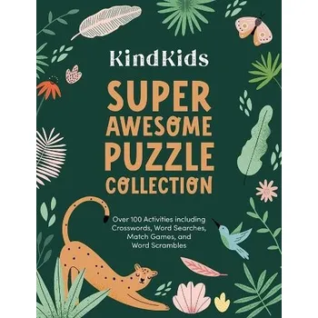 Cizojazyčná kniha KindKids Super Awesome Puzzle Collection - Better Day Books