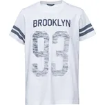 Chlapecké triko Lewro BROOKLYN 140/146 Bílá, Tmavě modrá