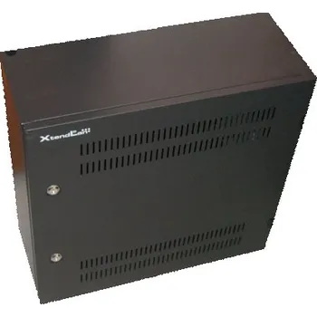 XtendLan Rozvaděč 540x200x550, černý, uchycení pro zařízení 19" (2U + 4U), na zeď, dva zámky