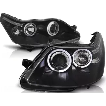 Přední světlomet PŘEDNÍ SVĚTLOMETY CITROEN C4, 2004-2010, ANGEL EYES, ČERNÉ BLACK (LPCI10)