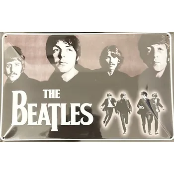 Plechová cedule Plechová cedule The Beatles