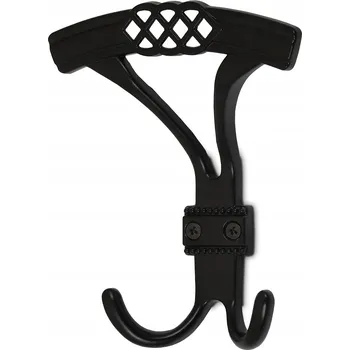 Věšák Šatní ramínko kovový Furniled černý