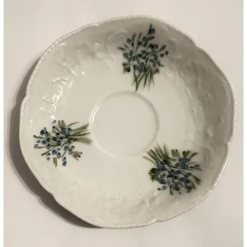 Talíř Starožitný porcelánový podšálek Rosenthal Pomněnky