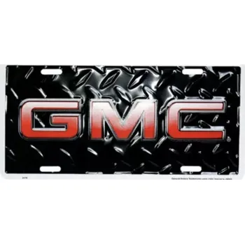 Plechová cedule Plechová cedule GMC SPZ